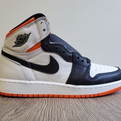 Jordan 1 High OG Electro Orange Size 4.5y