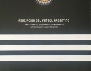 Argentina World Cup 2010 and 1986 Adidas FIFA Argentina Box set Jersey New Soccer