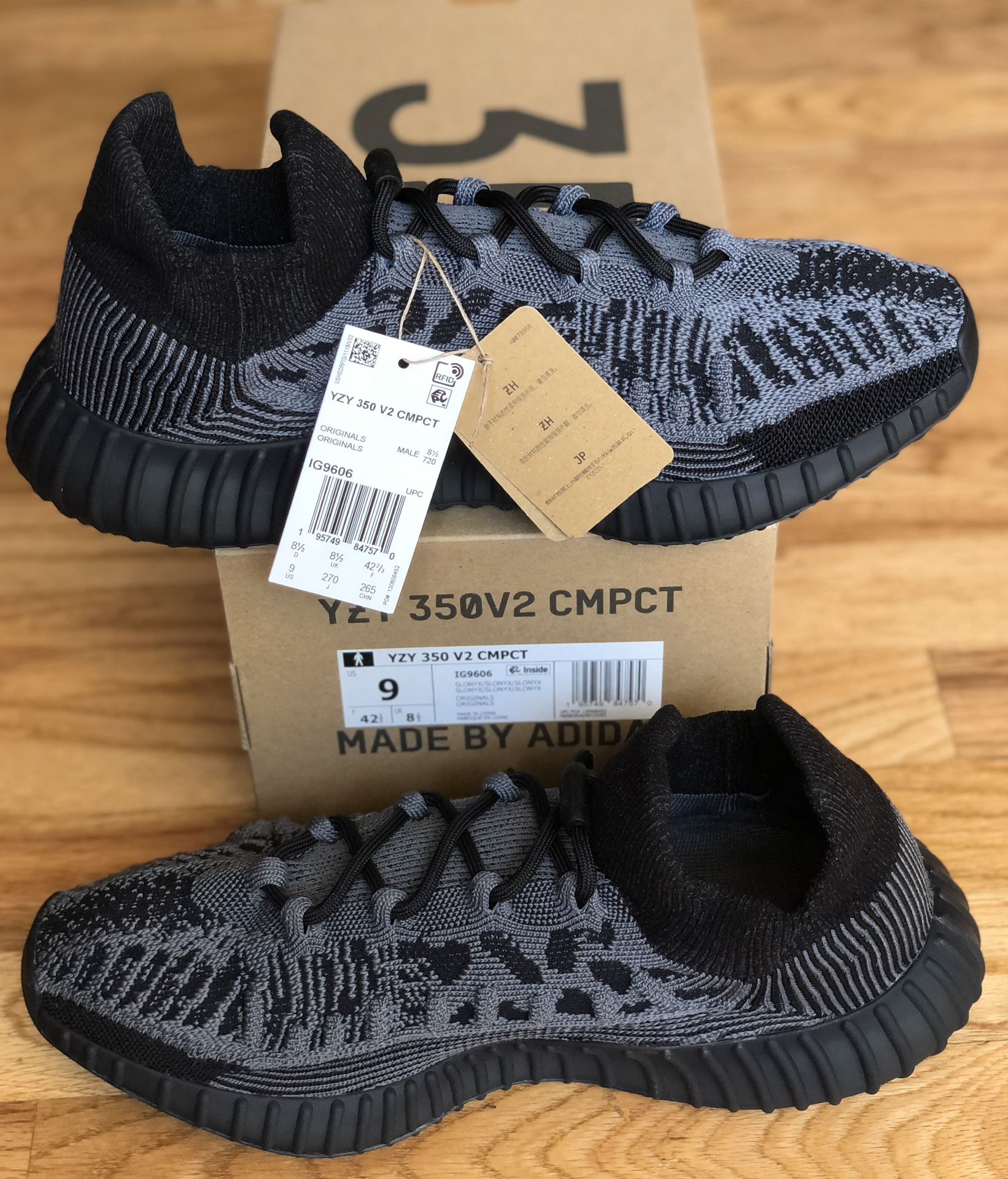Adidas Yeezy Boost 350 V2 CMPCT “Slate Onyx”