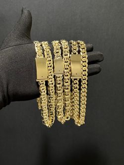 14K Gold filled chino link chains