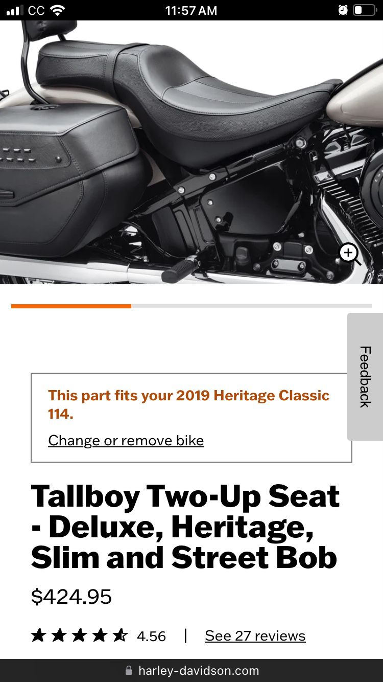 2019 Harley Davidson Tallboy