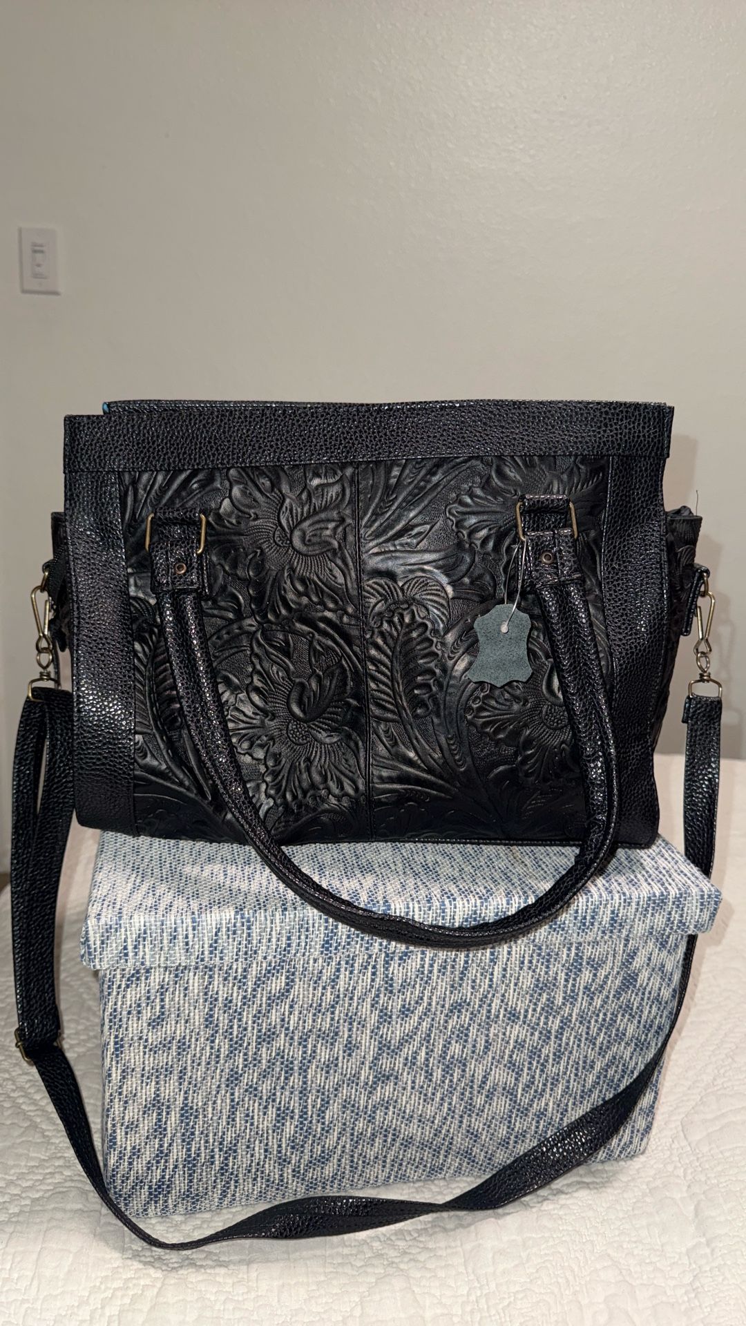 Leather Mexican bag