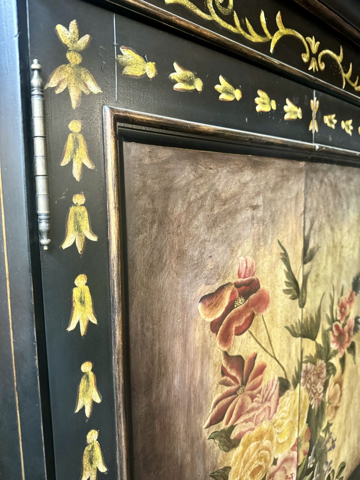 Antique Painted Armoire