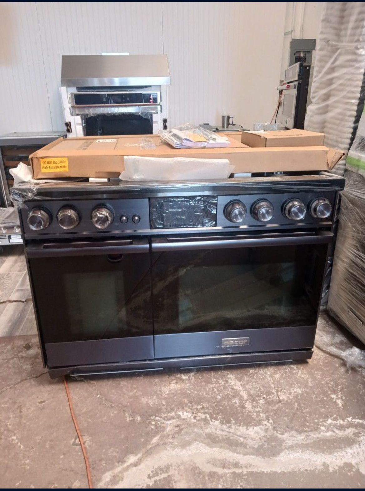 New Dacor 48” Dual Fuel Range Black