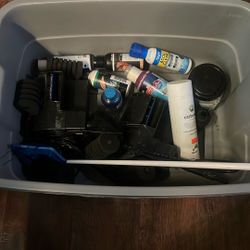 Box of Fish Supplies