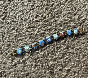 Vintage Souvenir/shield, charm bracelet