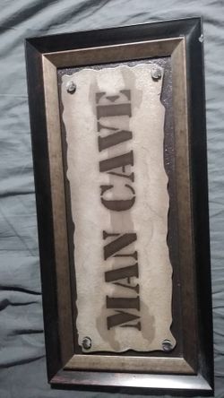 Man Cave sign