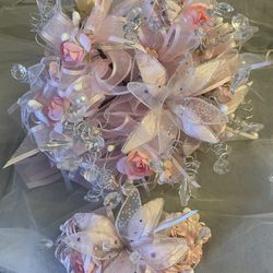 Lindo Ramo Y Peineta Para  Quinceañera 