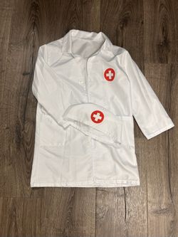 Kids doctor costume Size 6Y-7Y