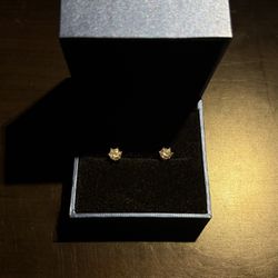 VVS1 925 sterling silver Diamond earrings