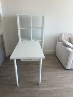 IKEA MALM Queen Bed Frame + Memory Foam Mattress