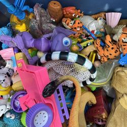 Old Disney and McDonald’s Toys From The Late 90’s