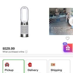 Dyson    Hot N Kool  Gen 1 Hp10 