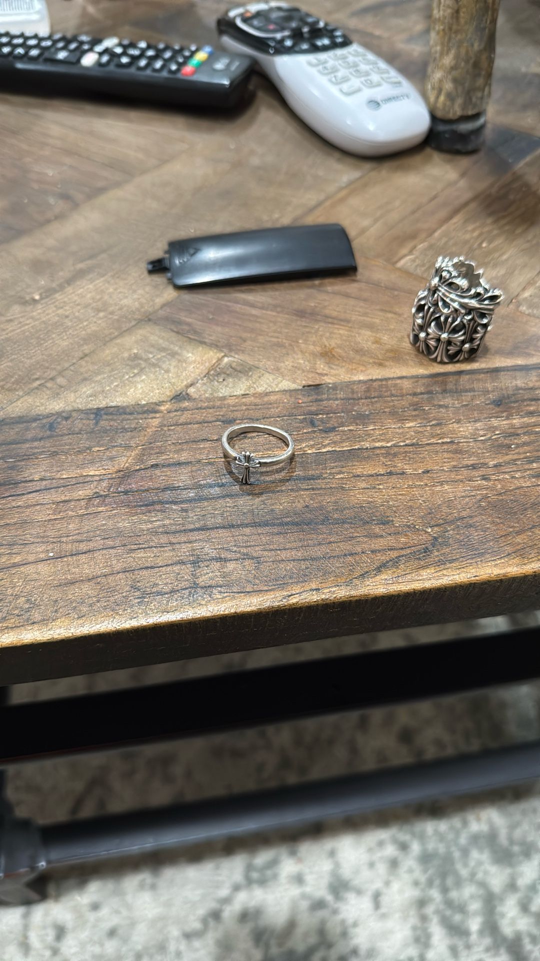 Chrome Hearts Vintage Bubble Gum Ring Size 7.5