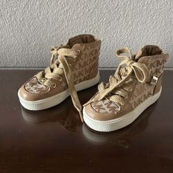 Michael Kors Toddler Girl Size 7 Color Brown