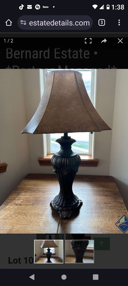 Beautiful Antique Lamp
