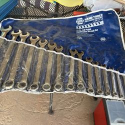 Napa Wrench Set 1/4” To 1 1/4” Made In USA 