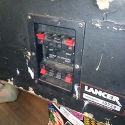 Vintage LANCER Fully Loaded Enclosed Passive Subwoofer 