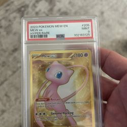 Mew Ex Hyper Rare Psa 9