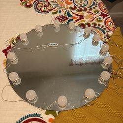 LED Lit Vanity Mirror