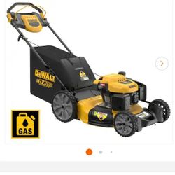 DEWALT
21 in. 196cc E-GOV Engine 3-in-1 Gas RWD Self-Propelled Lawn Mower with High Rear Wheels