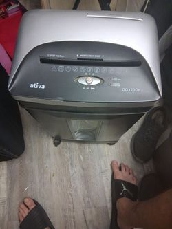 ATIVA SHREDDER MACHINE