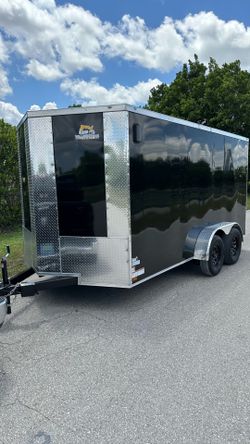 NEW 2026 7x14 TA ENCLOSED TRAILER