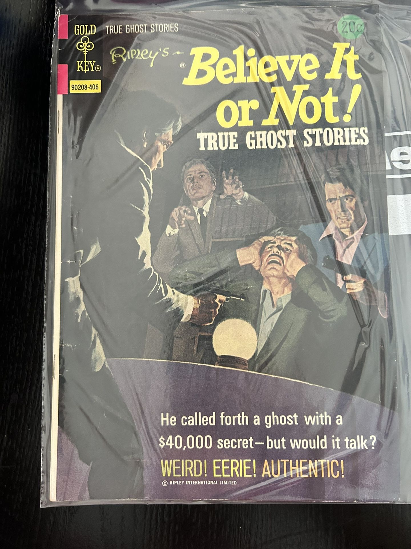 Ripley’s Believe It or Not #406 Gold Key 1967 Ghost Tales