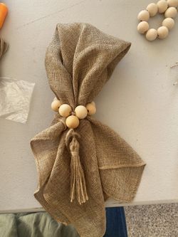 Beaded Napking Ring Holder