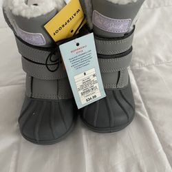 Kids Snow Boots Size 8 Waterproof 