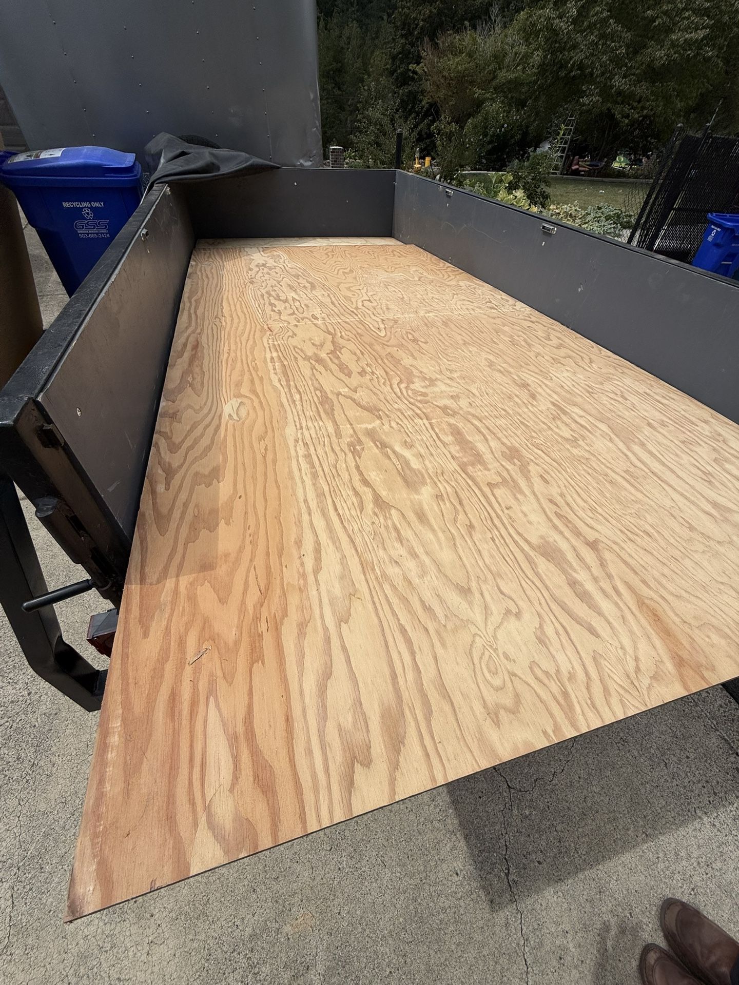 1 Sheet Of 1/2” Plywood
