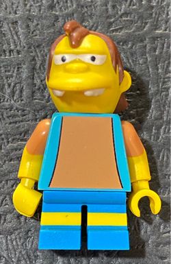 **LEGO The Simpsons Minifigure – Nelson Muntz (Adult Collector-Owned)**