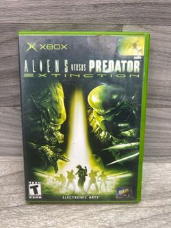 Alien Vs Predator Extinction Xbox Original Game With Case (A1D031805)