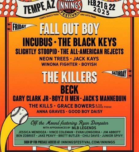 Innings Festival 1 Day VIP Tickets And Passes For Saturday