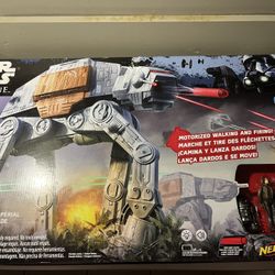 HASBRO Star Wars Rogue One RAPID FIRE IMPERIAL AT-ACT Walker AT-AT Vehicle Nerf 