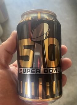 Super Bowl 50 Special Edition Bud Light Can