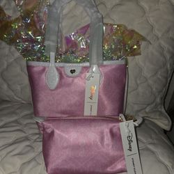 Stoney Clover Lane  The Disney Princess Collection Little Tote Bag &Matching Cosmetic Bag 