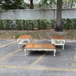 Coffee Table And Two End Tables