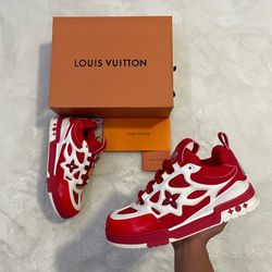 Red LV Skate