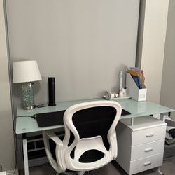 Glass Office Desk