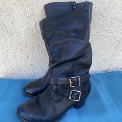 Black Girls Boots 10.