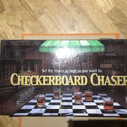 Checkerboard Chasers Shot Glasses