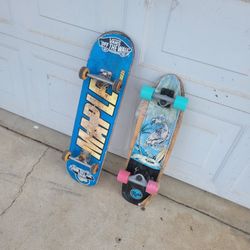 2 Skateboards. 