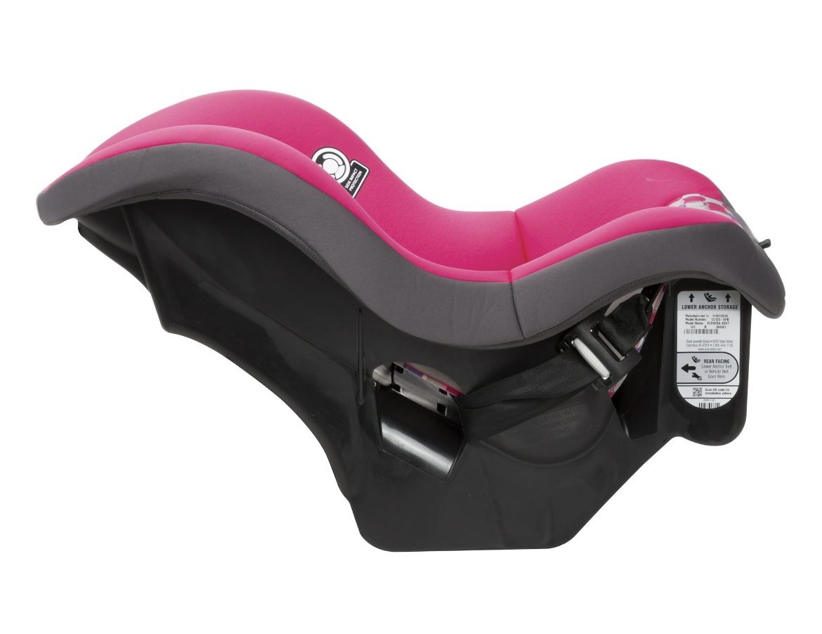 Pink Cosco Car Seat Side Impact Protection