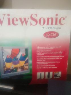 ViewSonic 17-in HD Monitor