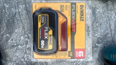 New Dewalt Flex volt battery