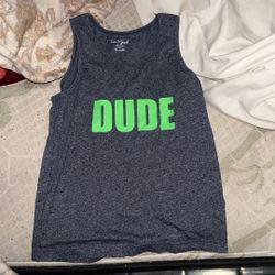 Dude kids shirt