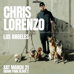 Chris Lorenzo 3 Tickets $100 Each For Saturday