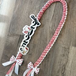 Hello Kitty Graduation Lei ❤️🤍