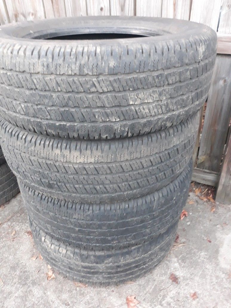 Set Of GOODYEAR Wranglers 275/60/20s